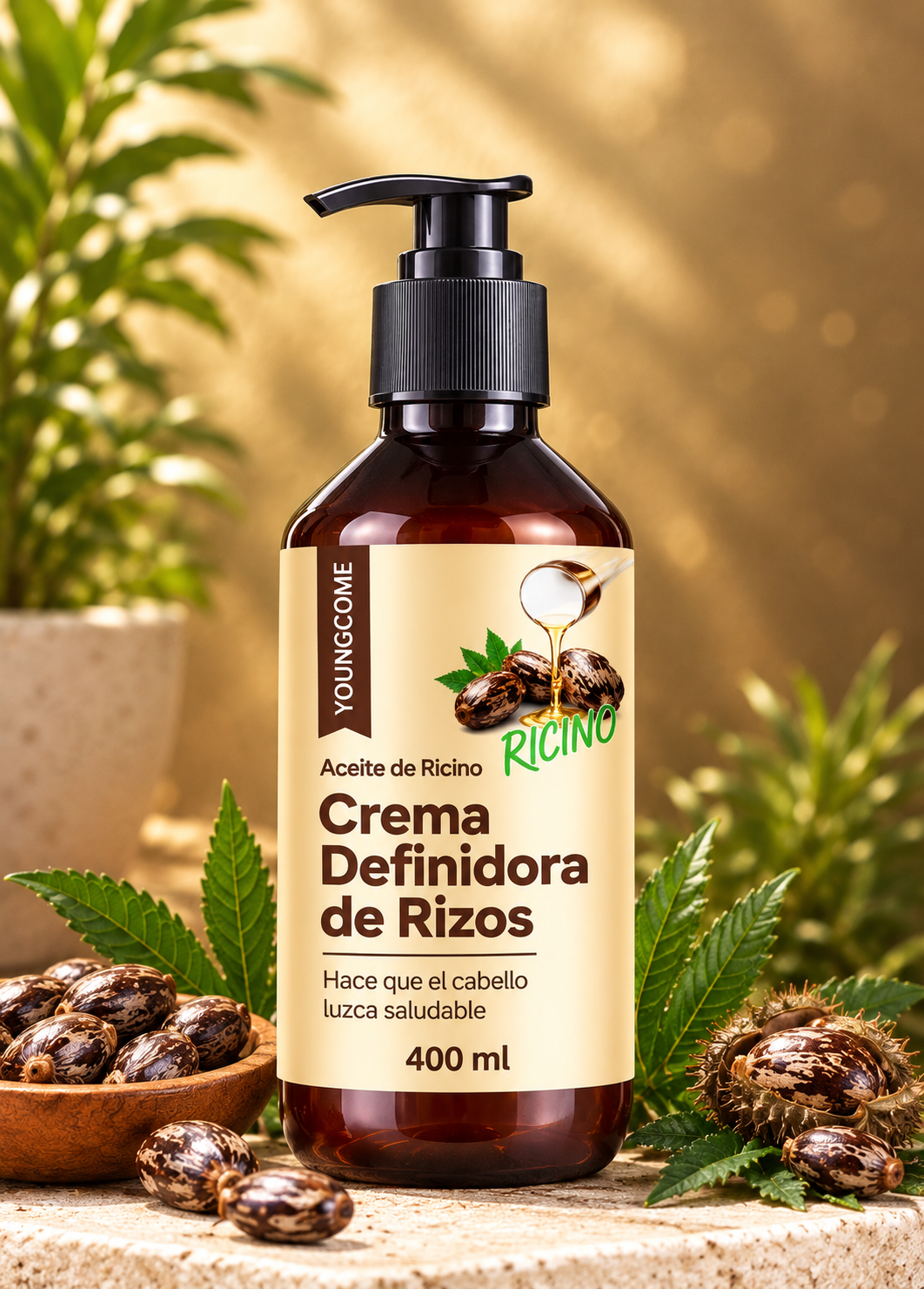 CREMA DE PEINAR DEFINIDORA DE RIZOS